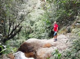 Medellín City Escape: Flusswanderung von La Catedral zum Salto del Angel und Chorro de las Campanas Wasserfall Flusswanderung in Medellin von La Catedral zu Salto del Angel - Titelbild