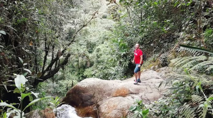 Medellín City Escape: Flusswanderung von La Catedral zum Salto del Angel und Chorro de las Campanas Wasserfall Flusswanderung in Medellin von La Catedral zu Salto del Angel - Titelbild