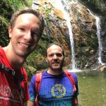 Zeit für ein Selfie am Salto del Angel Wasserfall