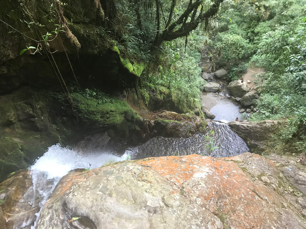 Flusswanderung Medellin und Envigado - Chorro de las Campanas