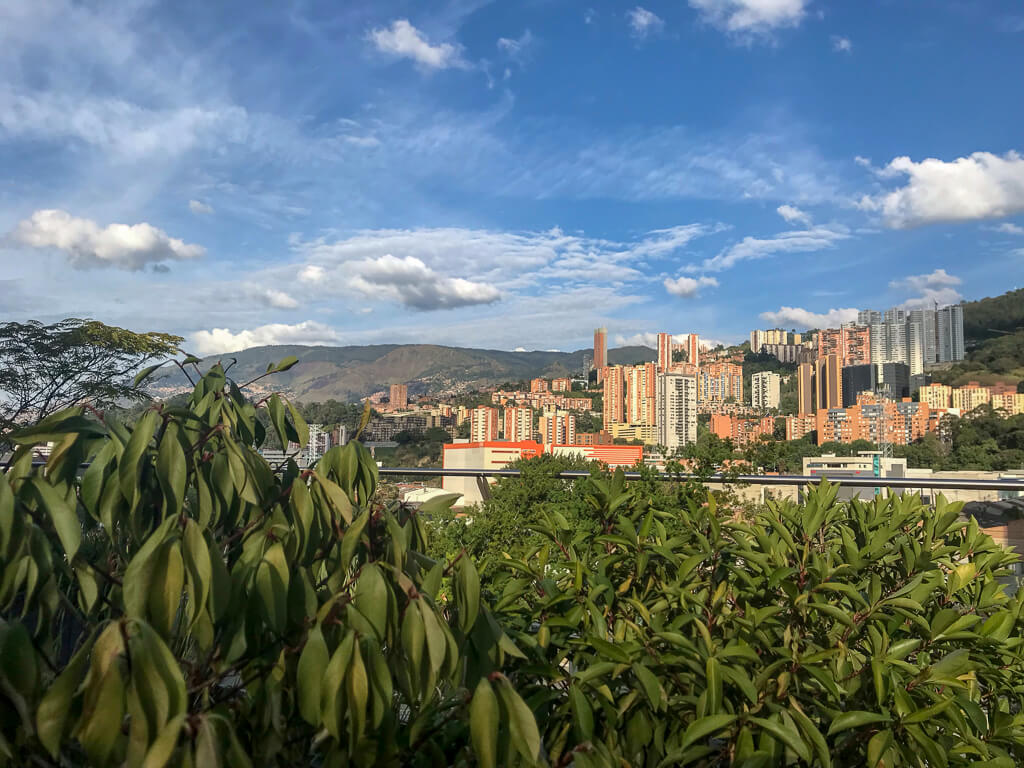 Museo de Arte Moderno Medellin Aussicht