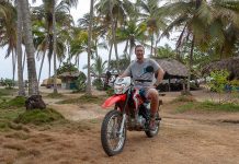 Motorradtour an Kolumbiens Karibikküste Motorradtour Kolumbien Karibikstrand