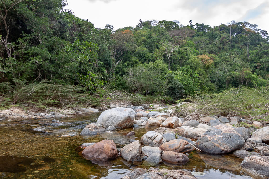 Rio Mendihuaca in der Sierra Nevada de Santa Marta