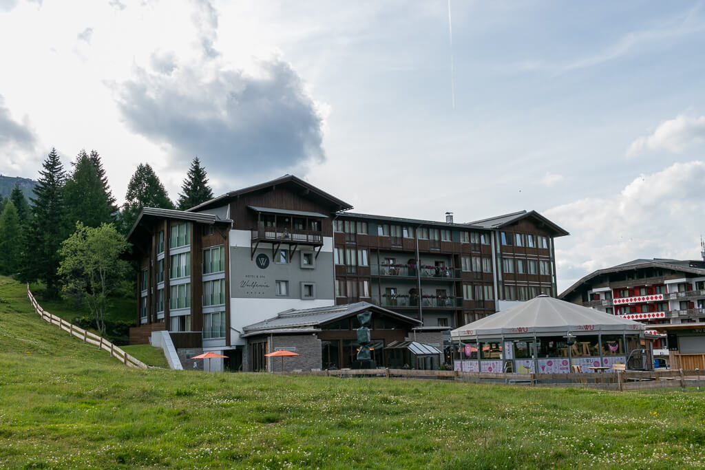 Wulfenia Hotel am Nassfeld für Motorradfahrer super geeignet