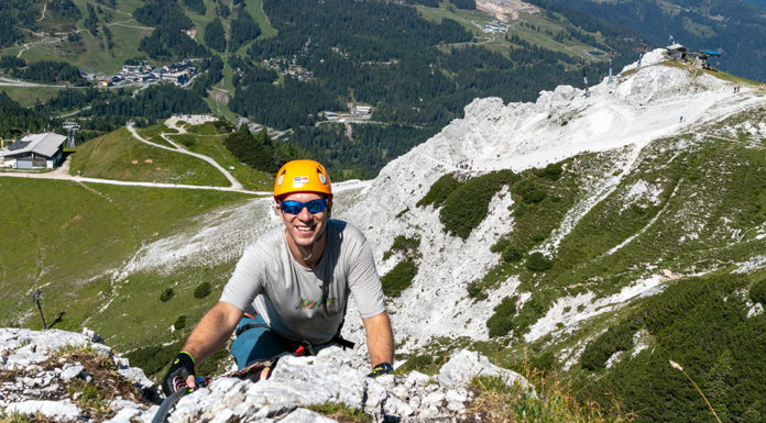 Kärnten Aktiv-Urlaub mit Nervenkitzel: Der Däumling-Klettersteig auf den Gartnerkofel am Nassfeld Däumling-Klettersteig Tour in Kärnten