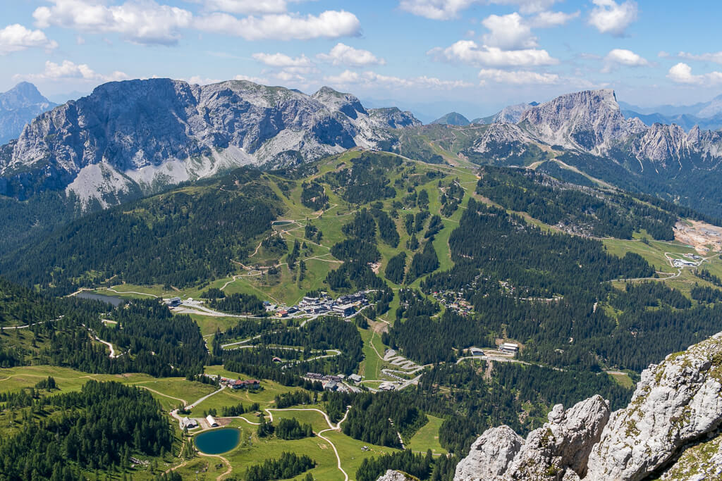 Nassfeld Berge Aktivurlaub im Sommer