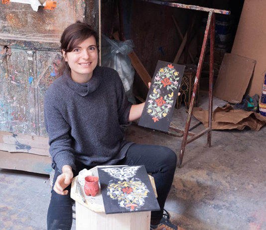 Marrakesch ganz anders: Kreativworkshops, Handwerkskurse und andere spontane Aktionen Holz bemalen Workshop Marrakesch