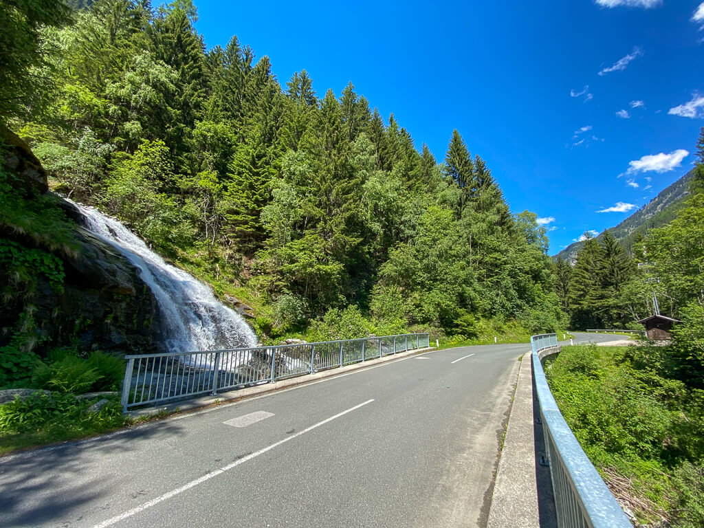 Malta Hochalmstraße Wasserfall