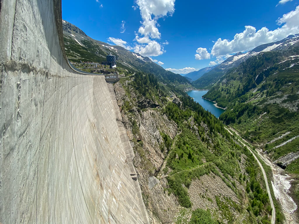 Kölnbreinsperre-Staumauer