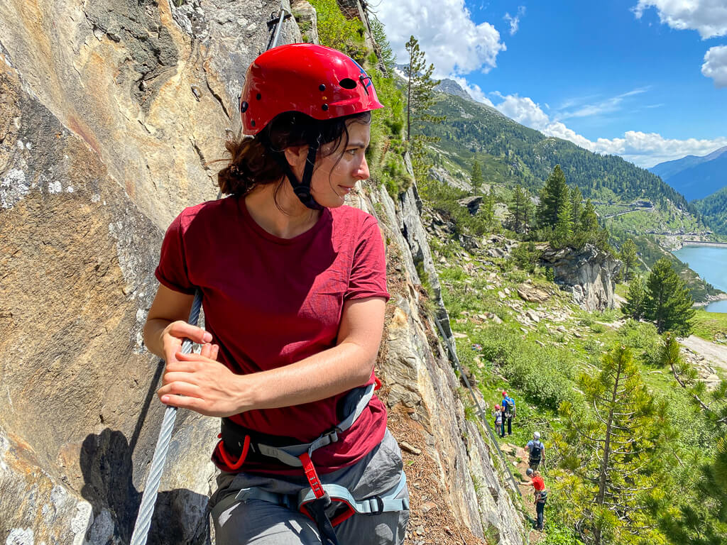 Klettersteig an der Kölnbreinsperre