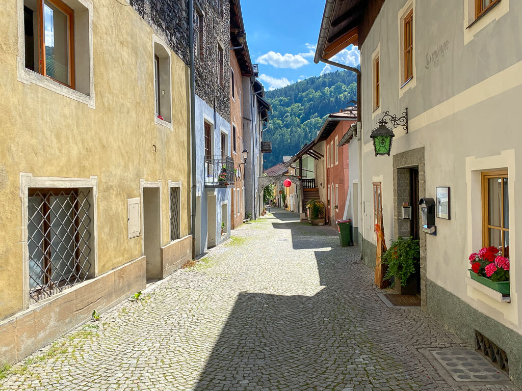 Altstadt und Künstlerviertel in Gmünd in Kärnten