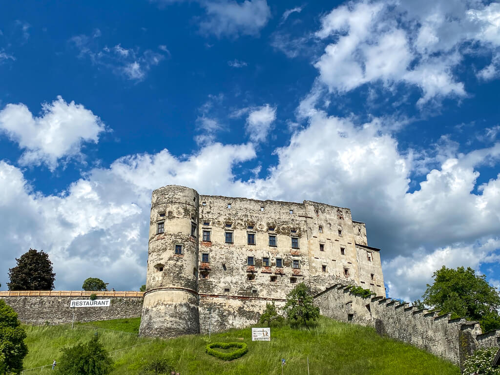 Burgruine in Gmünd in Kärnten