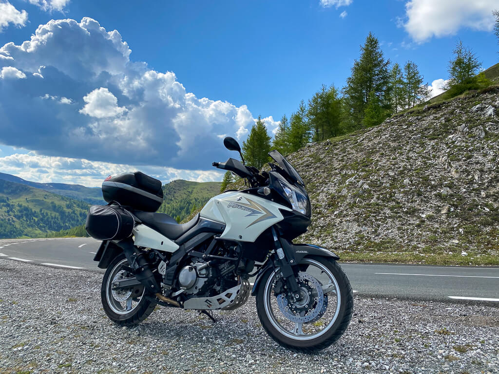 Suzuki V-Strom Nockalmstraße