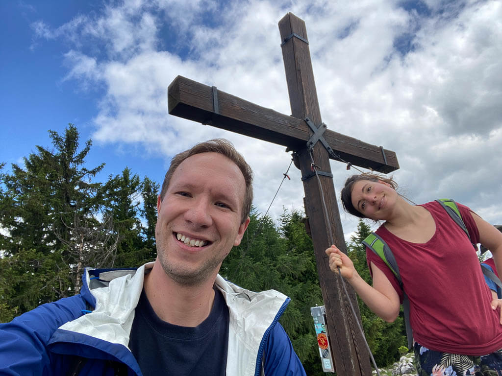 Gipfelkreuz der Roten Wand