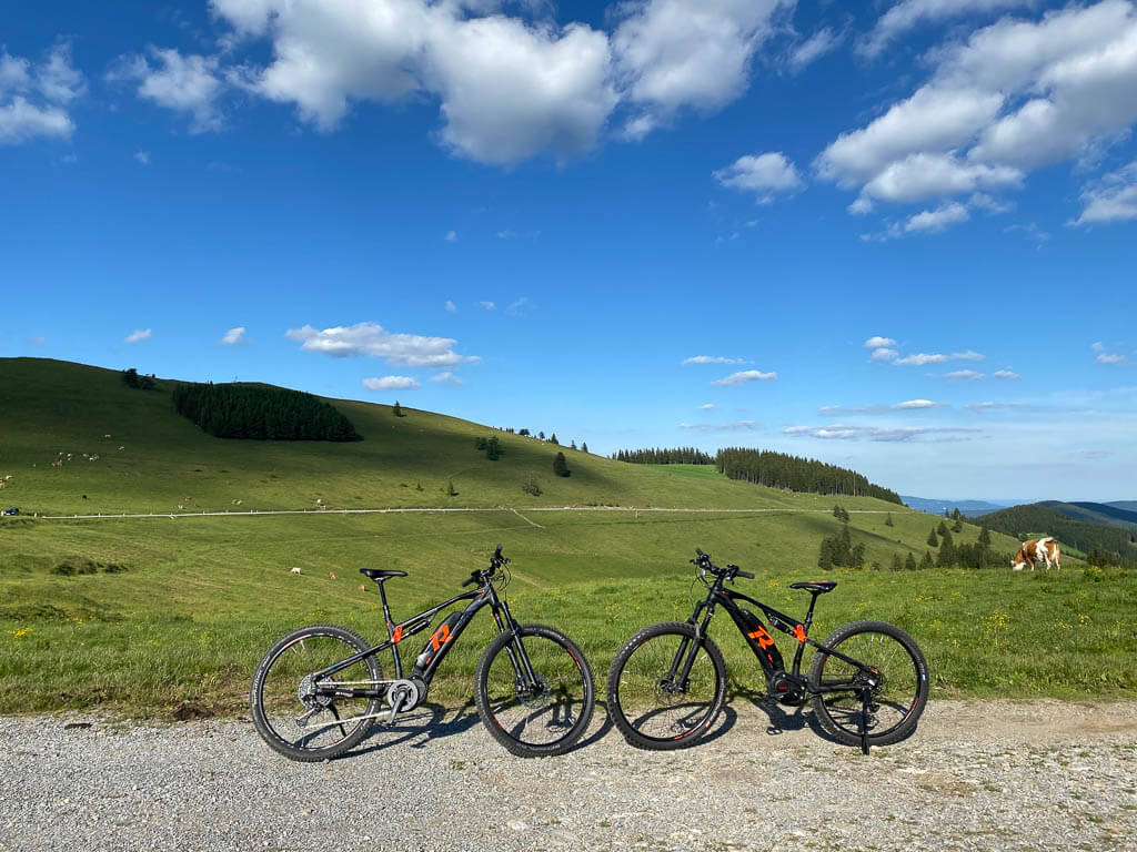 E-Bike Sommeralm im steirischen Almenland