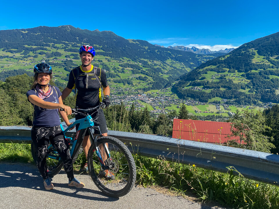 Mit dem E-Mountainbike durchs Montafon