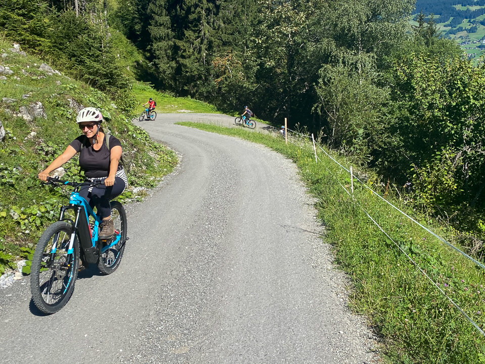 Bike & Hike Tour zur Tilisunaalpe im Montafon mit der Reiseblogger-Truppe