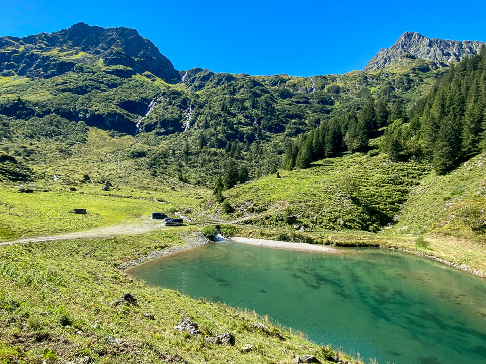 Fischkalter unterhalb vom Tilisuna-Schwarzhorn