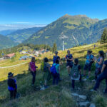 Wanderweg zum Gantakopf oberhalb vom Garfrescha Almdorf