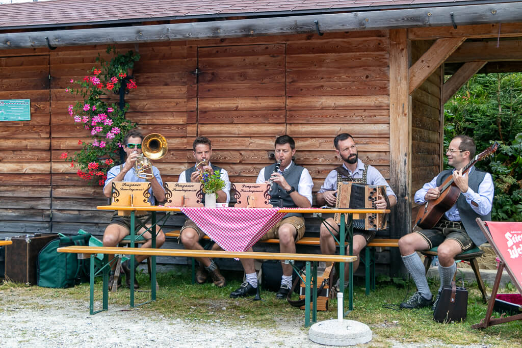 Pongauer Sonntagsmusi bei "Musik auf Almen"